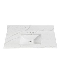 31" X 22" Engineered Marble Vanity Top