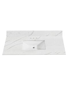 37" X 22" Engineered Marble Vanity Top