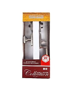 TG Entry Grip Set Square Satin Nickle