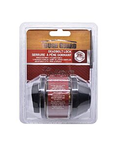 TG Deadbolt Single Cylinder Black
