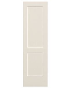 22" Monroe 2-Panel Smooth Interior Door Slab – Primed White