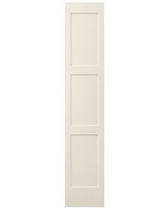 16" Birkdale 3-Panel Smooth Interior Door Slab – Primed White