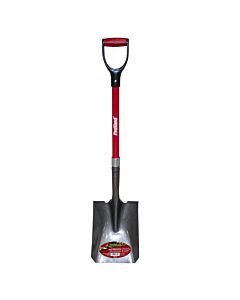 40" Square Mouth Shovel – Fibreglass D-Handle