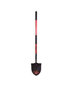 59" Round Mouth Pointed Shovel – Fibreglass L-Handle