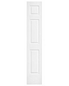 18" Colonial 6-Panel Textured Interior Door Slab – Primed White