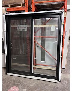 Patio Door, Painted Black, Clearance Price