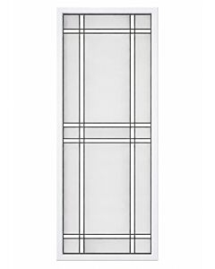 Novatech Crystal Decorative Doorglass – 22" x 64"