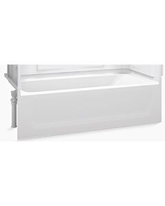 Sterling Ensemble 60" x 30" Vikrell Bathtub – Left Drain