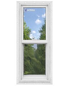 Maritime Door & Window 20" x 40" White Single Hung Window