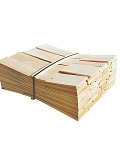 Eastern White Cedar Shingles R&R 2nd Clear 25 sqft Bundle
