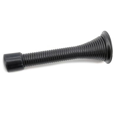 Spring Door Stop 3in Black