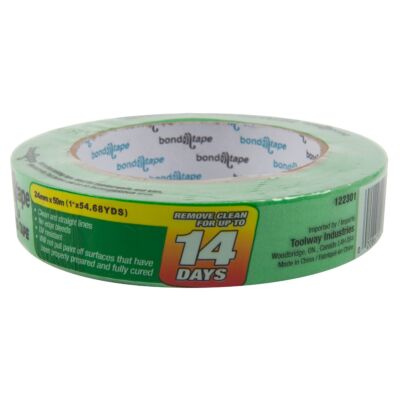 Painters Tape 24mm (1in) x 50m Green