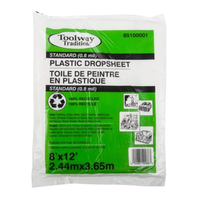 Drop Sheet Medium 8ft x 12ft (0.8 Mill)