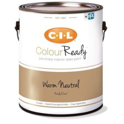 CIL Colour-Ready Interior Eggshell Paint Warm Neutral 3.78G