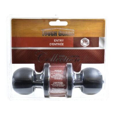 TG Entry Door Knob Black