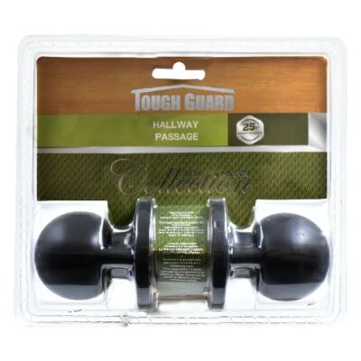 TG Passage Door Knob Black
