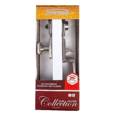 TG Entry Grip Set Square Satin Nickle