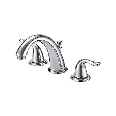 Bathroom Faucet 3Hole 8" Chrome Finish
