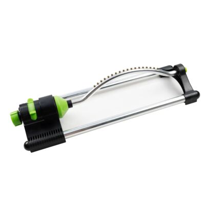 18-Jet Oscillating Lawn Sprinkler – ABS/Aluminum – 2400 sq ft Coverage