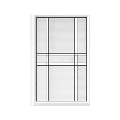 Novatech Crystal Decorative Door Glass Insert – 22" x 36"