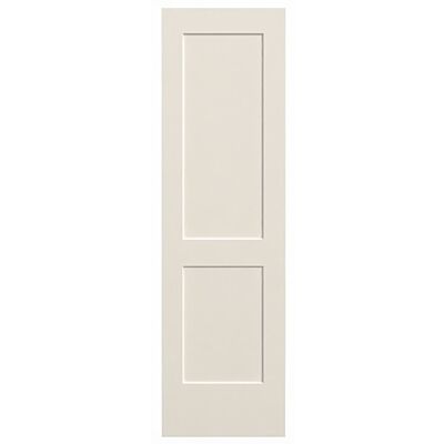 22" Monroe 2-Panel Smooth Interior Door Slab – Primed White