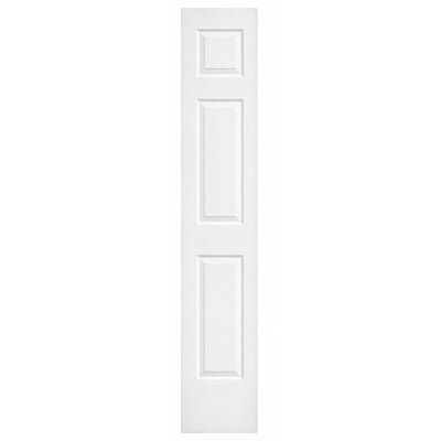16" Colonial 6-Panel Textured Interior Door Slab – Primed White
