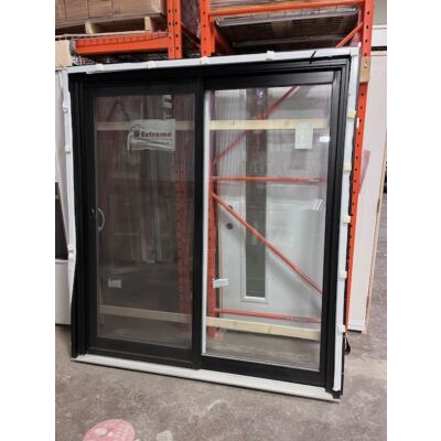 Patio Door, Painted Black, Clearance Price