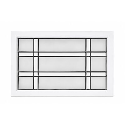 Novatech Crystal Decorative Door Glass Insert – 22" x 14-7/16"