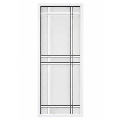 Novatech Crystal Decorative Doorglass – 22" x 64"