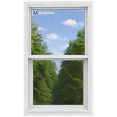 Maritime Door & Window 36" x 54" White Single Hung Window