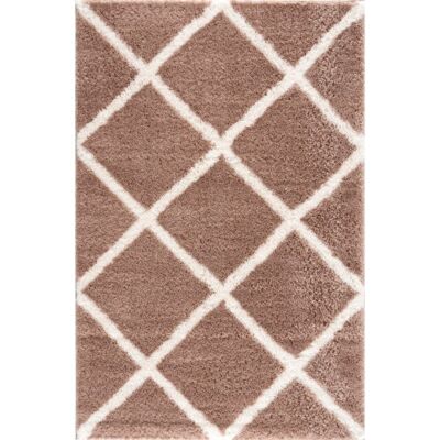 PUFFY BEIGE 8849 5X8 RUG