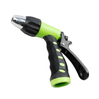 Rear Trigger Hose Nozzle Sprayer – 3 Pattern – Green/Black